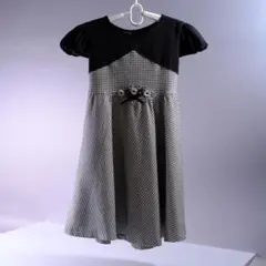 【日本製】ArtLetter アートレター フォーマルドレス 120 千鳥格子