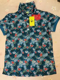 ビバハート VIVA HEART Happyボタニカルptジャージ 半袖シャツM