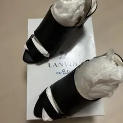 LANVIN en Bleu サンダル パンプス箱入。美品。のサムネイル