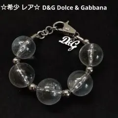 D&G ドルガバ クリアボール ブレスレット DOLCE&GABBANA - ドルガバブレスレットの通販 by T&U shop｜ドルチェ