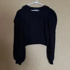 forever 21 長袖 ニットセーター Mサイズ ブラック