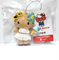 ハローキティ　LOWRYS FARM　Me%　トイキーホルダー　水着　日焼け