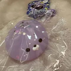NinnyDiY アザラシ肉まん ココオイル 紫 タグあり スクイーズ