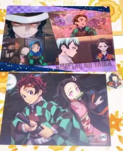 くら寿司×鬼滅の刃 クリアファイル＆下敷き＆禰豆子セット