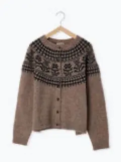 ノルディックカーディガン