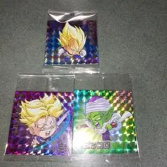 ドラゴンボール　超戦士シールウエハース　GR ベジータ、トランクス、ピッコロ