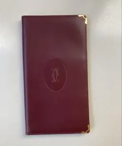 Cartier カルティエ 長財布 ヴィンテージ　ボルドーのサムネイル