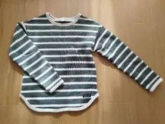 裏起毛 キッズ長袖カットソー 140サイズ