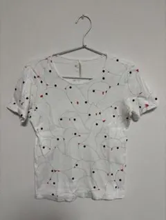 ミナペルホネン 鳥デザイン 半袖Tシャツのサムネイル