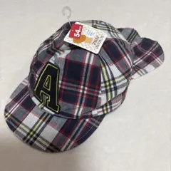 キッズ 日よけタレつき2WAY キャップ 54cmのサムネイル