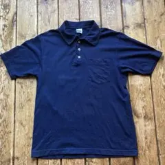 LANDS END ポロシャツ ネイビー XL - メルカリ