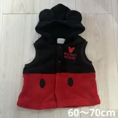 ディズニー　ベビー　ベスト　ミッキー