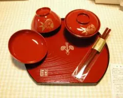 お食い初め 食器セット 美品