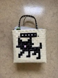 MARNI 犬の顔モチーフ かごバッグ - メルカリ