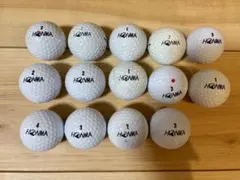 ゴルフボール ホンマボール14個 中古品