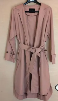 アーバンリサーチ ピンクベージュ トレンチコート スプリングコート