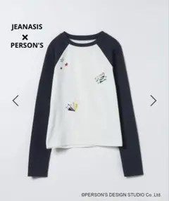 【PERSON'S】ラグランロングスリーブTシャツ　JEANASIS