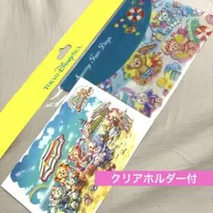 Duffy and Friends サニーファン　ポストカード　クリアホルダー付