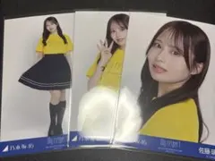 乃木坂46 生写真　Tシャツ　3種コンプ　佐藤璃果