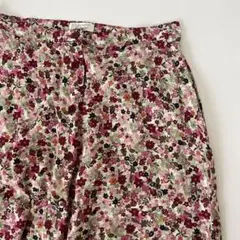 ヴィンテージ 花柄スカート　古着　USA古着