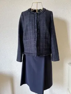 ELLE ツイードジャケット23区スカートセレモニー 入学式に！