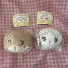 mikko characters フェイスマスコット　ラテ　スフレ　セット