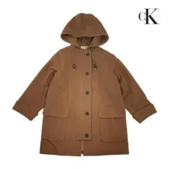 00T347☆ Calvin Klein ウール ロンコート アウター S