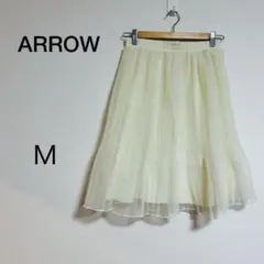 レディース ARROW アイボリーフレアスカート Mサイズのサムネイル