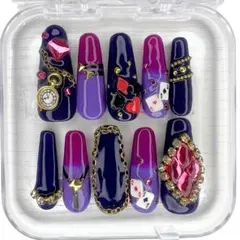 【現品/即納】概念ネイル ネイルチップ 推しネイル 痛ネイル モチーフネイル
