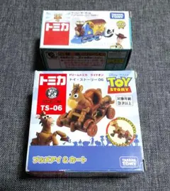トミカ　トイ・ストーリー【ウッディ・ブルズアイ】セット