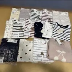 21.プティマイン　長袖　半袖　17点まとめ売り　ハート　さくらんぼ　りぼん