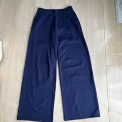 ユニクロ ウォームフリースストレートパンツ