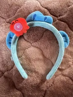 キャラクター付きカチューシャ 青と赤　ハンギョドン カチューシャ　サンリオ