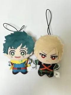 ヒロアカ 僕のヒーローアカデミア ちみっともぬい 緑谷出久 爆轟爆豪勝己　ナムコ