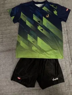 JUC 卓球ウェア 青緑グラデーション