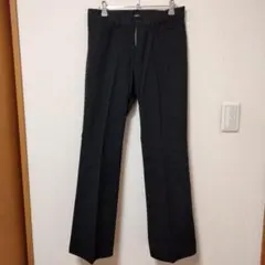 INED　ブラックストレートパンツのサムネイル