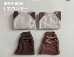 韓国　韓国正規　atomeme タオル　パイル　セットアップ　L