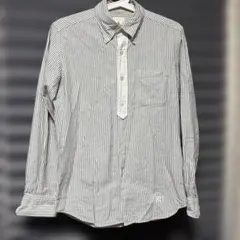 『 uniform experiment 』長袖シャツ／S／ストライプ／BD