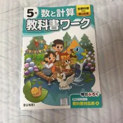 5年 数と計算 教科書ワーク