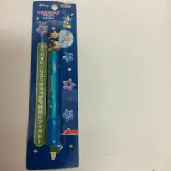 ミッキー　マスコット付き補助軸　未使用 平成レトロ ディズニー 節約 エコ