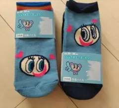 【ANGEL BLUE】 キャラクターソックス 23-25cm　6足セット