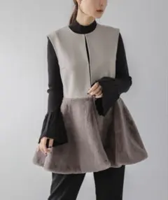 美品♡ベスト♡ペプラム【9】