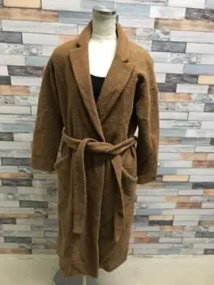 GU チェスターコート サイズ S ブラウン