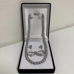 冠婚葬祭　パールネックレス　3点セット　箱なし