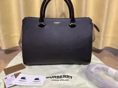 BURBERRY バーバリー 2wayトートバッグ ショルダーバッグ 黒のサムネイル