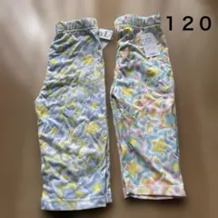タグ　女の子　５分〜７分パンツ 未使用　２枚セット