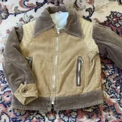 アメリカ古着　ビンテージ　コーデュロイ ベージュ ジャケット