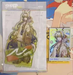 韓国限定 アークナイツ6.5周年 招待状シリーズ アクリルスタンド