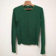 agnès b. フランス製カーディガン グリーン