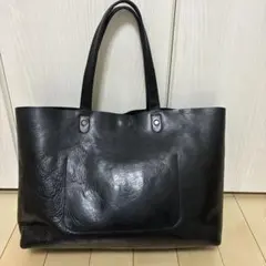 【美品】スロウ トートバッグ BEAMS別注 大容量 ブラックのサムネイル